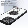 thumbnail image 3 of Transparent Armor Design Iphone 14 Pro Case With 360-degree Rotating Ring Holder, Waterproof, Scratch-resistant, Non-slip, Shockproof, 3 of 5