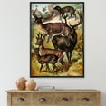 thumbnail image 2 of Designart 'Old-world Mammals I' Farmhouse Framed Canvas Wall Art Print, 2 of 5