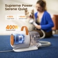 thumbnail image 4 of Oneisall PG08-C Dog Grooming Vacuum - 15000Pa Suction, Captures 99% Pet Hair to Reduce Shedding, Dog Grooming Clippers & Quiet Brush (≤59dB) with 4 Accessories, 2L Dust Canister for Home Cleaning, 4 of 11