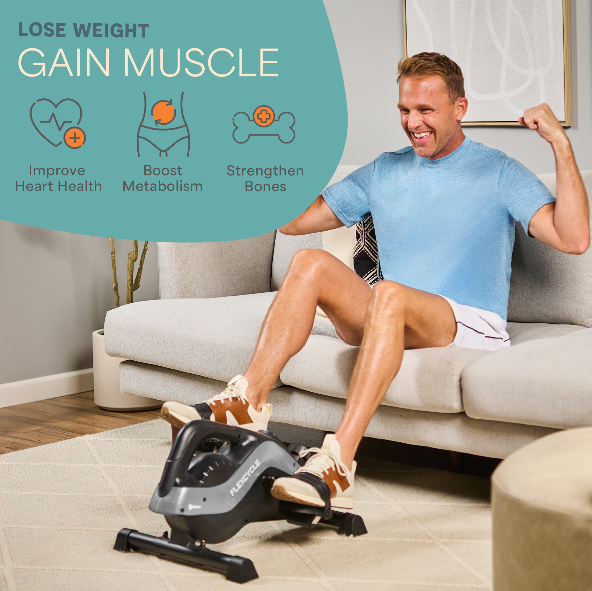 LifePro Under Desk Elliptical Mini Bike Pedal Exerciser photo 2