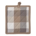 thumbnail image 2 of DII Stone Tri Color Check Potholder (Set of 2), 2 of 5