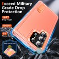 thumbnail image 4 of Funda BahaHoues para Samsung Galaxy S25 Ultra Clear/Orange, 4 of 8