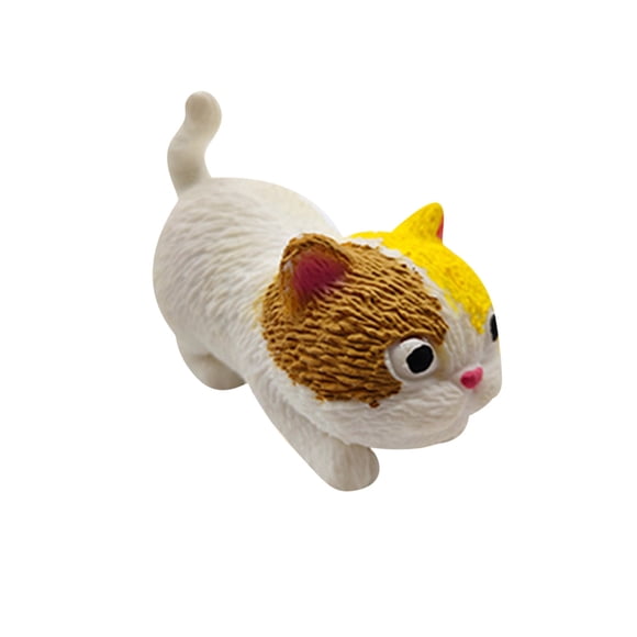 Cat Squishy Stress ,Taba Cat Squishies,Squishy Cat Squeeze Toy,Cat Funny Stress Relief Squishies,Stress Relief Squeezing Angry Balls for and Adults Colorful Soft Novelty Hand Grip Pressure Angry