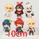 thumbnail image 1 of Genshin Impact Paimon Lumine Aether Amber Diluc Ragnvindr Barbatos Muñecas en miniatura de PVC Juguetes Figuras coleccionables 6 unids / set Gao Jinjia LED, 1 of 2