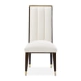 thumbnail image 2 of Michael Amini Belmont Place Dining Side Chair - Cream/Espresso, 2 of 12