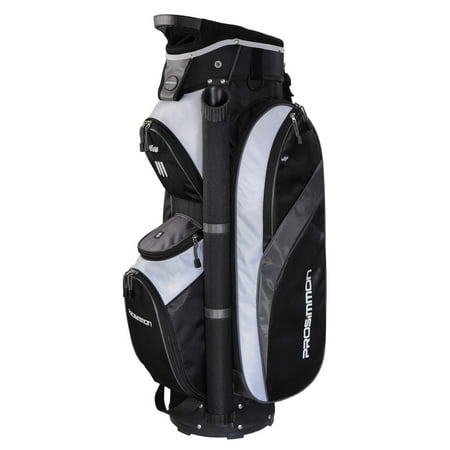 Prosimmon Tour 14 Way Cart Golf Bag Black/Grey (Best 14 Way Golf Bag)