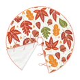 thumbnail image 3 of Bingfone Christmas Tree Skirt Mat Christmas Decoration Interior 30"-Acorns And Autumn Leaves, 3 of 8