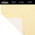 thumbnail image 4 of Eclipse Kids Microfiber Blackout Rod Pocket Curtains, Solid Thermaback Curtains (1 Panel), 42 In wide x 63 In long, Yellow, 4 of 7