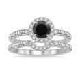 thumbnail image 2 of Classic Handmade 1.50 Carat Round cut Diamond Wedding Set in 14k Rose Gold affordable sapphire and diamond engagement ring, 2 of 2