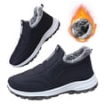 thumbnail image 1 of Slip On Sneakers Shoes Walking para Hombre Botas Nieve Sin Deslizamiento Viajar, 1 of 8