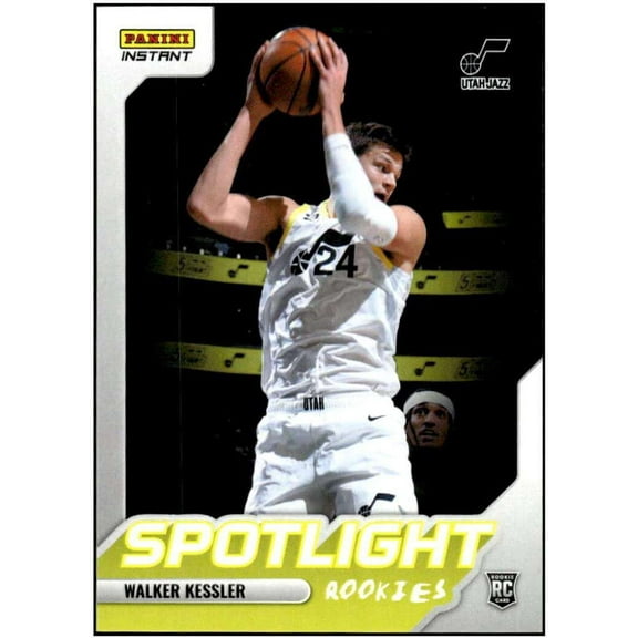 NBA 2022-23 Instant Spotlight Basketball   Walker Kessler Trading Card #22 (Rookie) (Panini)
