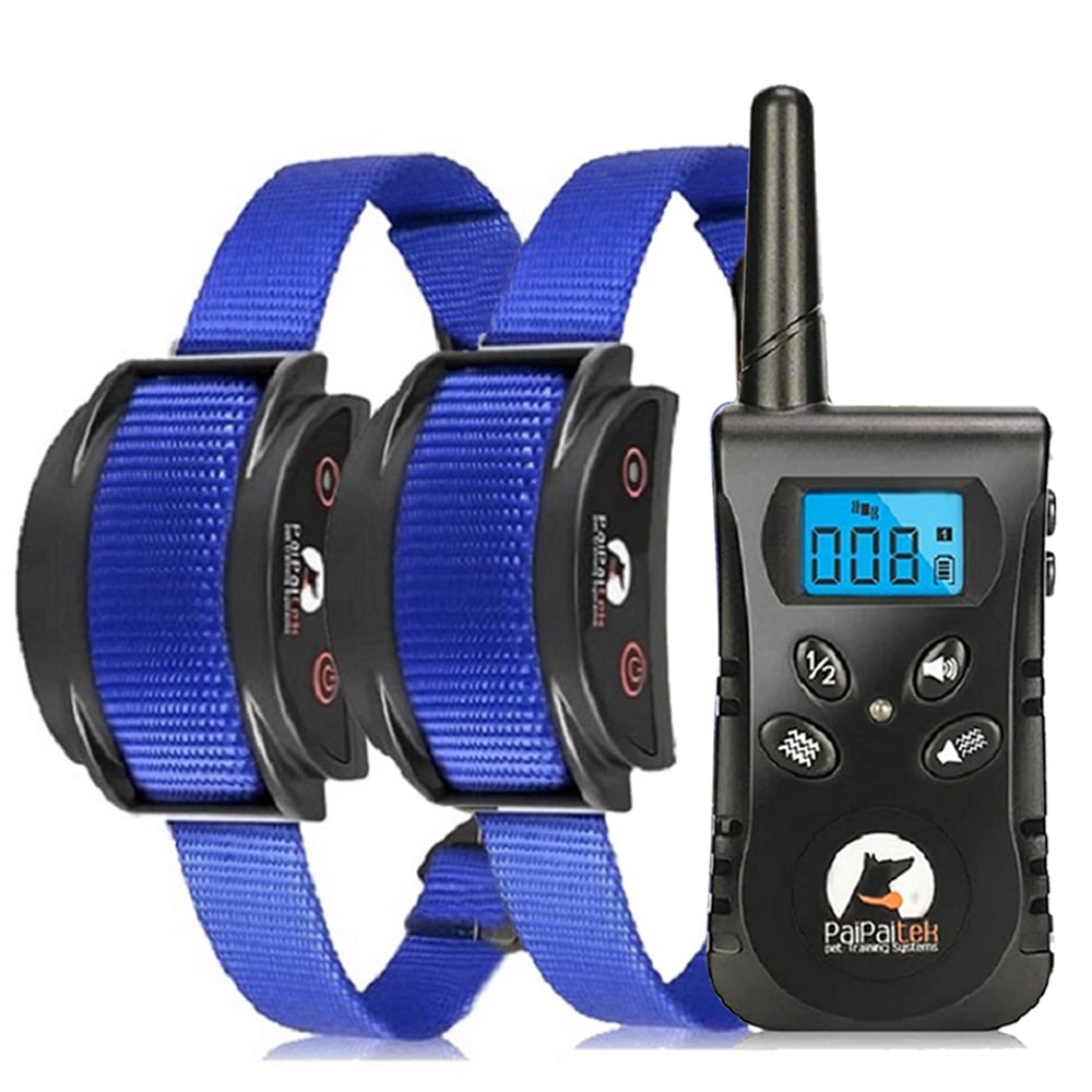 1600Ft Range Dog Training Collar For 2 Dogs,No Shock Dog Collar with
