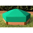 thumbnail image 6 of Frame It All 84in. X 96in. X 37in. Telescoping Hexagon Sandbox Canopy & Cover, 6 of 7