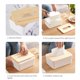 thumbnail image 3 of Tapa de madera blanca 111343, caja de pañuelos cuadrada - caja de pañuelos cuadrada Kuyhfg Sin marca, 3 of 5