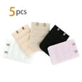 thumbnail image 2 of INSPIRE CHIC Women's 3 Rows 2 Hooks Underwear Bra Extender Brassiere Extension Hooks Strap Adapter Multi-Color-3 5, 2 of 5