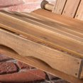 thumbnail image 3 of Milan Outdoor Folding Wood Adirondack Chair, 3 of 4