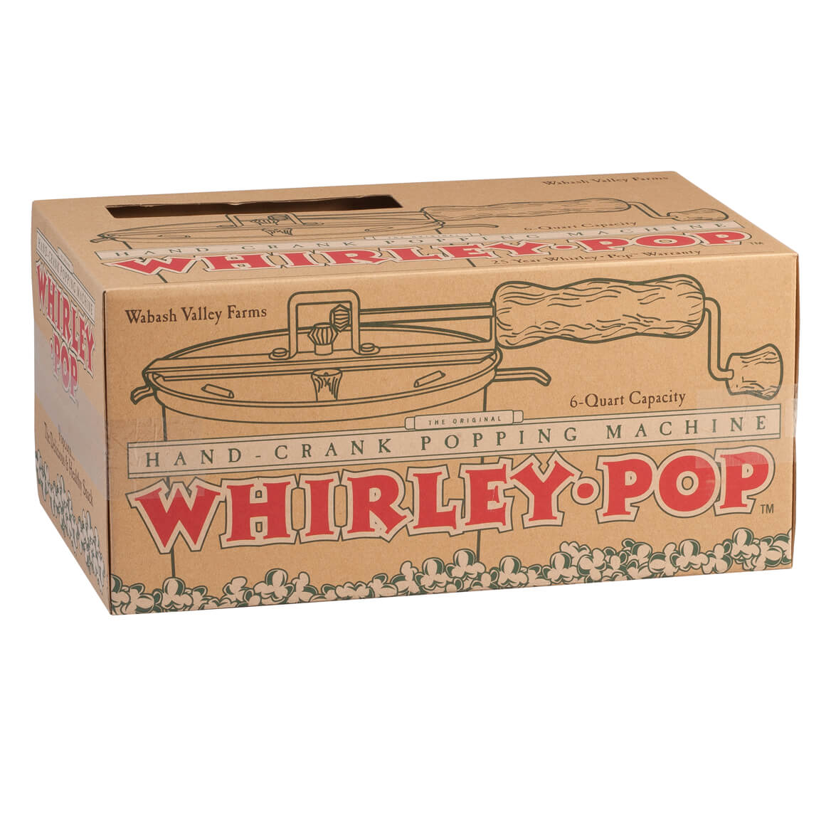 WhirleyPopTM Stovetop Popcorn Popper