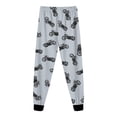 thumbnail image 6 of UAYOTSE Boys Long Sleeve Pajama Set Motorcycle Monster Truck Graphic 2‑Piece Boys Sleep Set Size 3-4 Years, 6 of 9