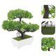thumbnail image 2 of Artificial Pine Tree Bonsai Decor Indoor Small Fake Plants Decor Fake Bonsai Ornament Desktop Decor, 2 of 3
