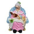 thumbnail image 1 of Figurines de Père Noël en Résine Festive pour Bureau, Statue Classique de Père Noël en Résine, Ornement Polyvalent pour Salon avec Poses Expressives et Sans Base, 1 of 6