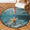 Multicolour 2, variant on CURLYOOT Round Rug 3ft Beachy Seashell Area Rug, Washable Circle Mat Non Slip Floor Carpet Mat, Vintage Soft Indoor Rugs for Entryway Living Room Dining Room Bedroom