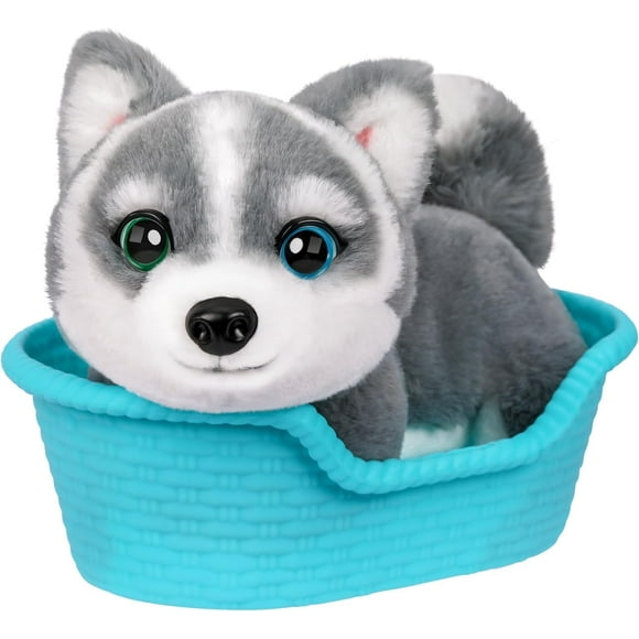 Peluche interactivo Little Live Pets Mini Aurora Husky