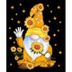 thumbnail image 2 of Cuadros Decorativos 5D DIY Rhinestone Diamante Pintura Sin Rostro Gnomo Kit Completo Taladro Redondo Imágenes Likrtyny embutido en tela, 2 of 9