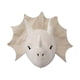 thumbnail image 2 of Fiudx Decoración de Pared con Cabeza de Peluche, Adorable Cervatillo de Peluche, Dinosaurio, Perro, Fácil Instalación, Decoración para Sala de Juegos y Dormitorio, Divertido Detalle para Habitación I, 2 of 6