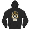 thumbnail image 5 of Pittsburgh Sugar Skull Unisex Hoodie Steel City Football Fan Tailgating, 5 of 7