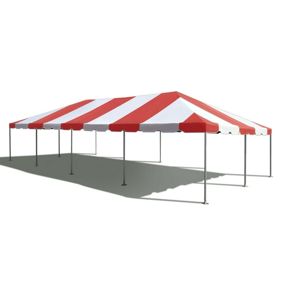 TentandTable West Coast Frame Outdoor Canopy Tent, Red, 20 ft x 40 ft