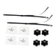 thumbnail image 4 of Correas de anclaje para pared de TV, kit de anclajes para muebles, cómoda, estantería y pantalla plana. 2 unidades, 4 of 9