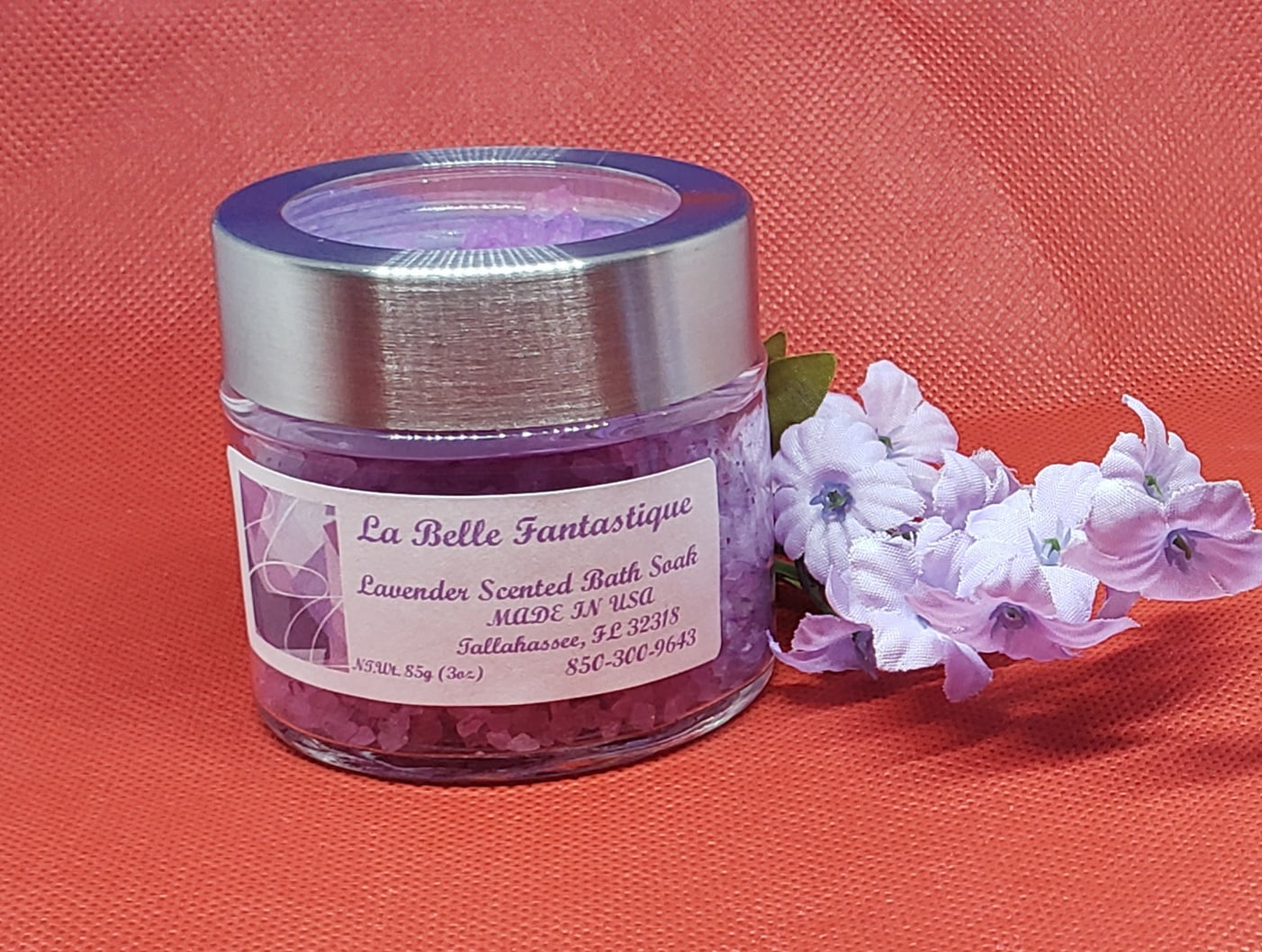 Lavender Scented Body Relaxing Bath Soak