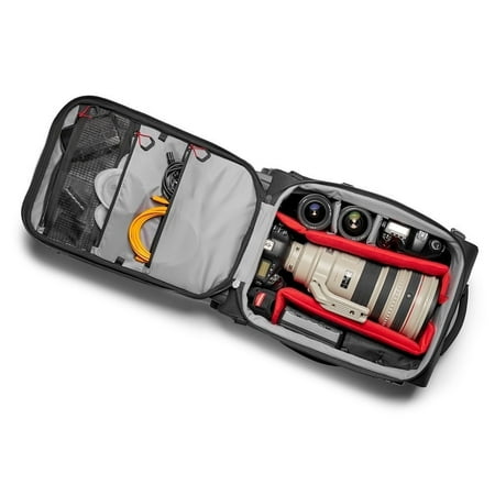 Manfrotto - Pro Light Camera Rolling Case / Backpack - Black