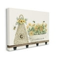 thumbnail image 3 of Stupell Industries Let Happiness Bloom Beehive Nest Daisy Flowers Nest ,30 x 24, Design by Cindy Jacobs, 3 of 5