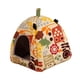 thumbnail image 4 of Hamaca para pájaros, hamaca colgante para loros, juguete cálido de invierno para esconder pájaros, casa para loros EstiloD L 17x17x18cm, 4 of 9
