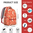 thumbnail image 6 of Watermelon Pattern Backpack ,Professionals, Lightweight Carryall with Organizer Pockets, Adjustable Shoulder Straps, Fun Summer & Fall Fashion, Great Gift Option, 6 of 6