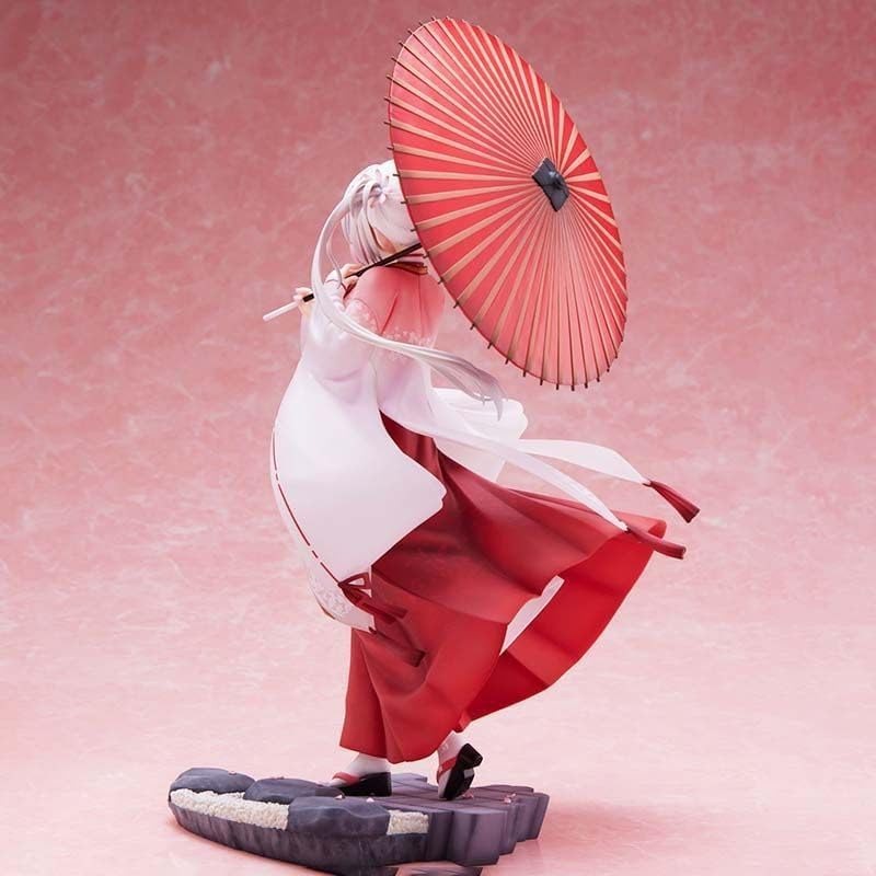 Yoshino Figure, Kimono Umbrella Yoshino Replacement Face Anime Figures 27cm/10.6inch PVC Characters Handicrafts Souvenirs for Anime Fans Gifts