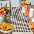 thumbnail image 4 of Thanksgiving Cotton Linen Table Runner, Washable Table Runners for Kitchen, Dining Room, Holiday, Home Party Table Decor, 13x72 Inches, 4 of 9