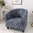 thumbnail image 4 of Housse Extensible pour Fauteuil Club, Housse de Fauteuil pour Bar, Salon 3 Taille Unique, 4 of 7