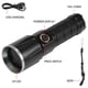 thumbnail image 3 of Linterna LED Wosthever 15W detector de dinero Tipo-C Recargable Impermeable luz púrpura, 3 of 6