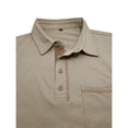 thumbnail image 7 of FYDUU Mens Golf Shirt Comfort Men's Long Sleeve Classic Polo Shirts Trendy Casual Button Tees Collared Pullover Shirts With Pockets Fashion Vintage Shirts, 7 of 7