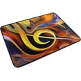 thumbnail image 2 of FREEAM Oil Painting Musical Note Bath Mat Non Slip Absorbent Super Soft Bathroom Rugs Carpet Area Rug Door Mats for Living Room Entryway Bedroom Office 23.6x15.7 Inch, 2 of 5