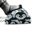 thumbnail image 5 of Penguin Foot Rest, Animal Print Themed Continuous Pattern with Birds, Non-Slip Backing Adjustable Ergonomic Memory Foam Leg Support for Office, Slate Blue Pale Blue, by Ambesonne, 5 of 5