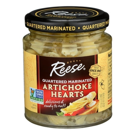 Reese Quartered Marinated Artichoke Hearts - 7.5 (Best Canned Artichoke Hearts)