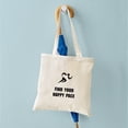 thumbnail image 4 of CafePress - Happy Pace Tote Bag - Unisex Canvas Tote Bag, Beige, 1-Piece, 4 of 6
