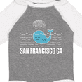 thumbnail image 4 of Inktastic San Francisco California Whale Watching Boys or Girls Long Sleeve Baby Bodysuit, 4 of 5