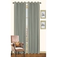 thumbnail image 2 of Kashi Home Holly Solid Semi-Sheer Grommet Single Curtain Panel, 2 of 7