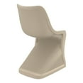 thumbnail image 4 of 33.5" Taupe Brown Outdoor Patio Dining Chair, 4 of 8