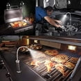 thumbnail image 5 of Juego de 2 luces LED para barbacoa con base magnética, rotación de 360 grados, flexibles y ajustables para barbacoa, camping, fiestas y uso al aire libre., 5 of 5
