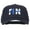 Navy, variant on Finland FIN Flag Embroidered Solid Cotton Pro Style Cap - Navy OSFM